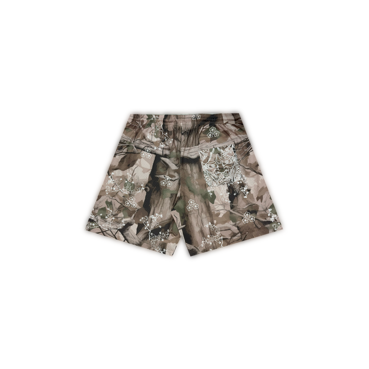 'SAKURA' CAMO GAME SHORTS