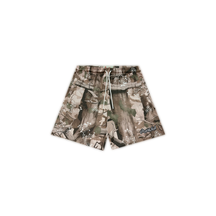 'SAKURA' CAMO GAME SHORTS