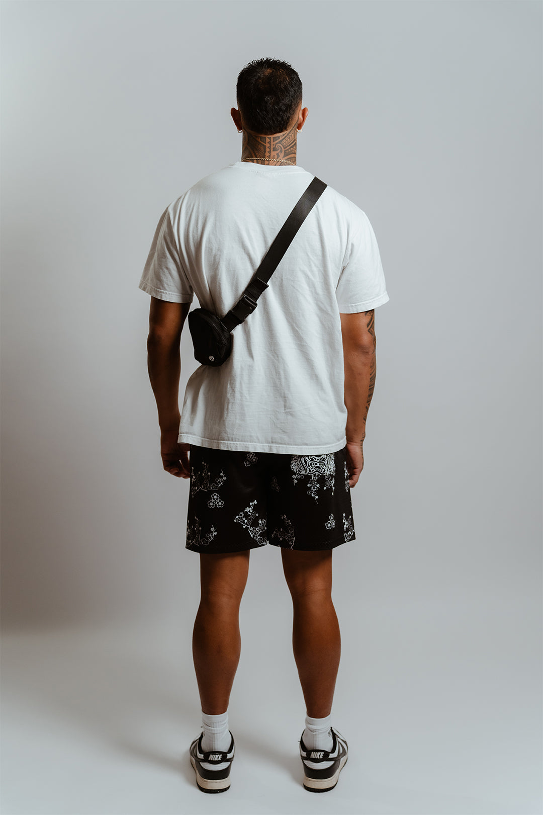 'SAKURA' PLAIN JANE GAME SHORTS